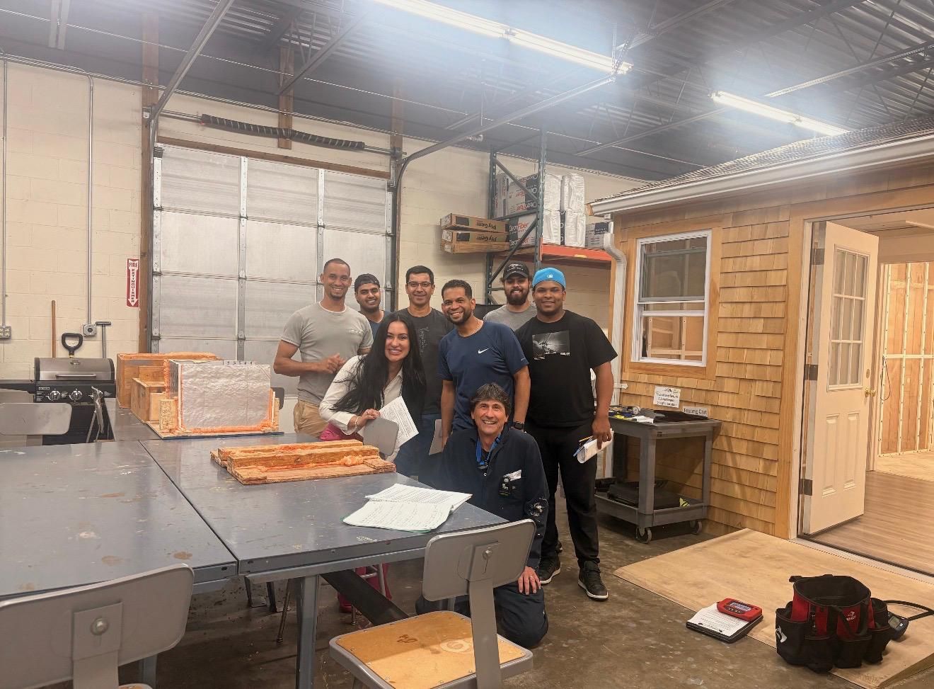 The Souzet team at our Holliston training facility